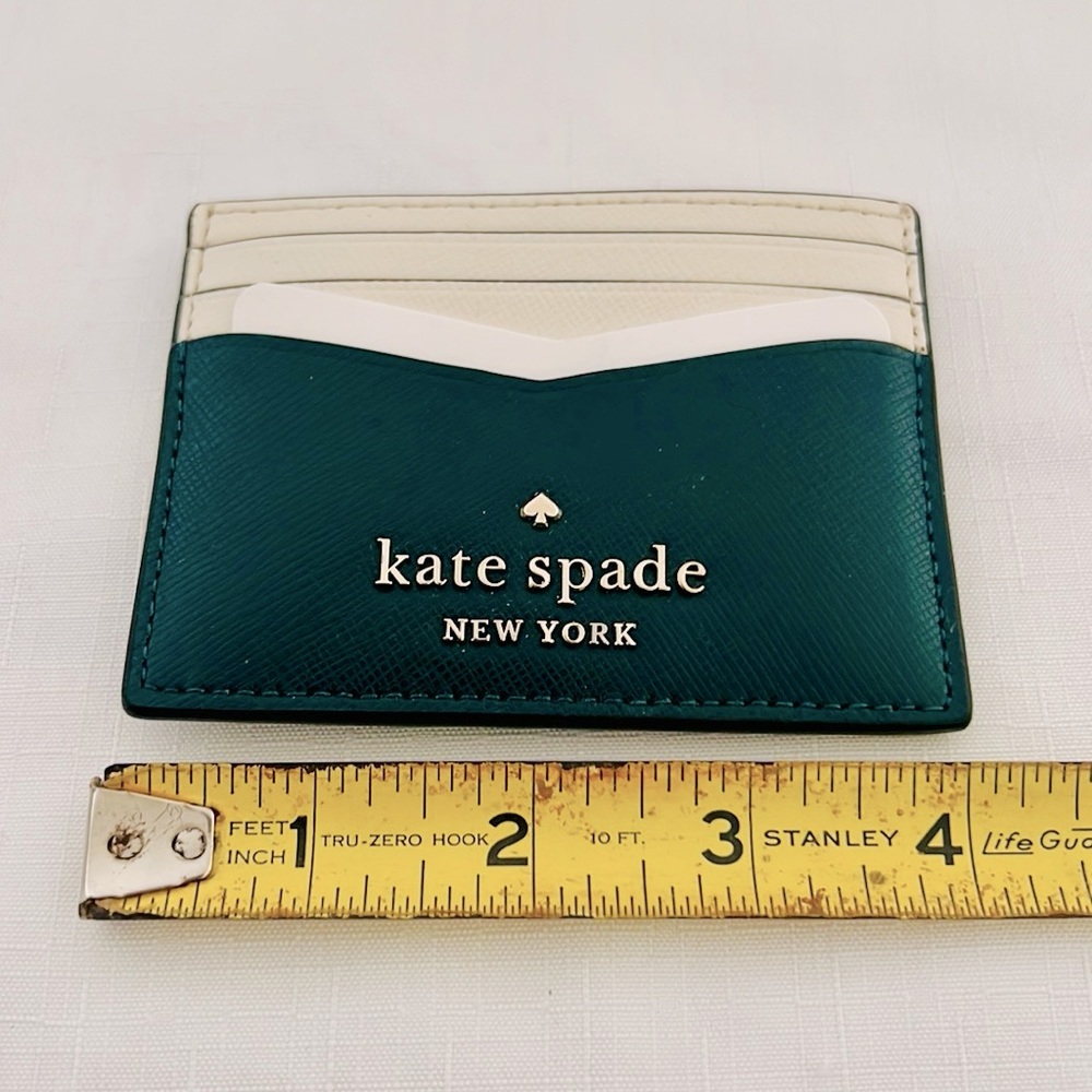 kate spade ♠️ Leather Card Holder - Picture 5 of 7